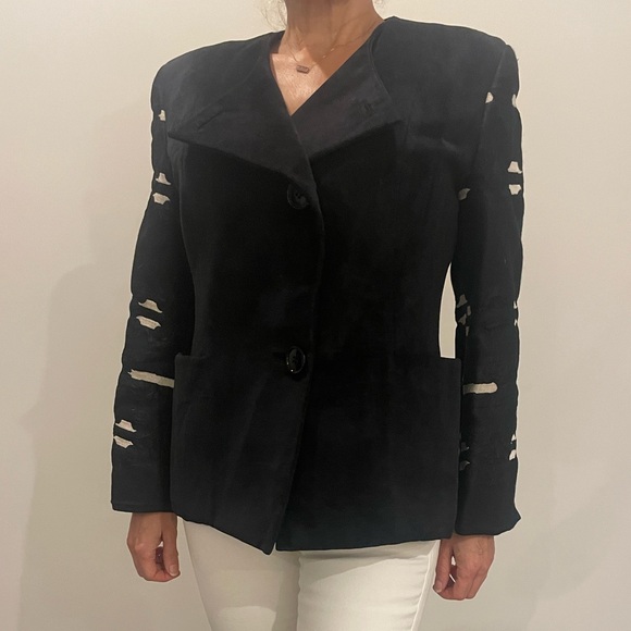 Gianfranco Ferre Jackets & Blazers - Elegant Black Women's Jacket